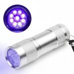 פנס UV עם 9 נוריות לד לאיתור שטרות מזויפים