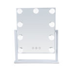 מראת איפור הוליוודית עם תאורת LED – 9 נורות, איפור מושלם בכל פעם