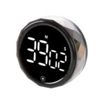 טיימר דיגיטלי LED עם גימור נירוסטה – אלגנטיות ופונקציונליות
