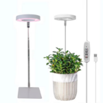תאורת גידול סולארית מלאה LED לצמחי בית – טלסקופית, 4 מצבי תאורה