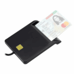 קורא כרטיסים חכם USB 2.0 – קורא כרטיסי שבב, SIM וכרטיסי אשראי