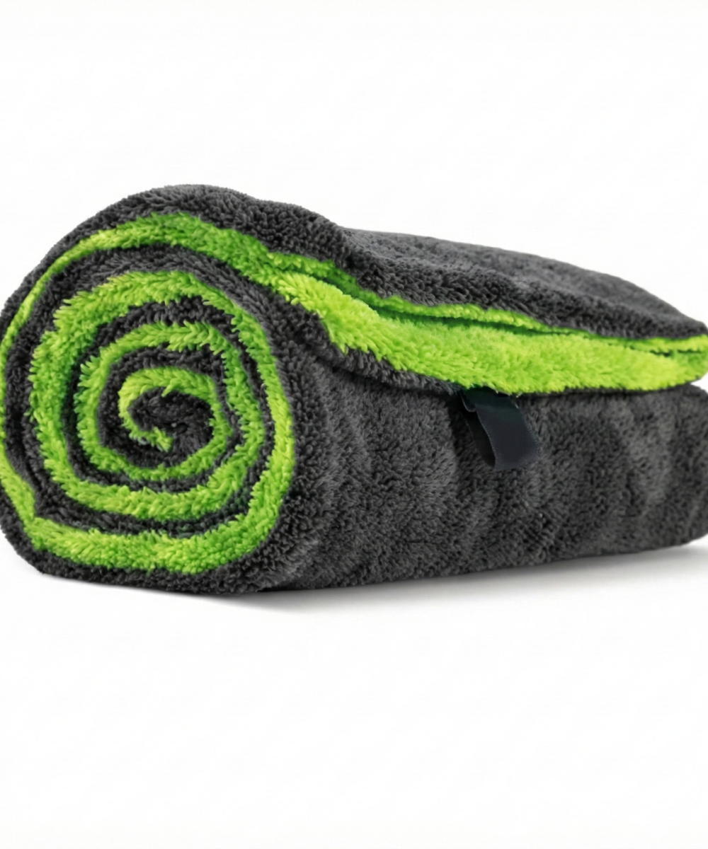 מגבת ייבוש לרכב גדולה וסופגת ללא סימני מים (60 ס"מ)