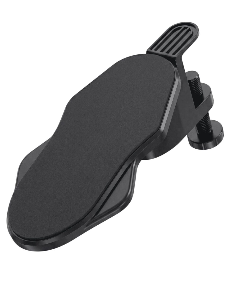 משענת יד ארגונומית למחשב – תומך מרפק מתכווננת מפלסטיק קשיח ועמיד (180°) - שחור