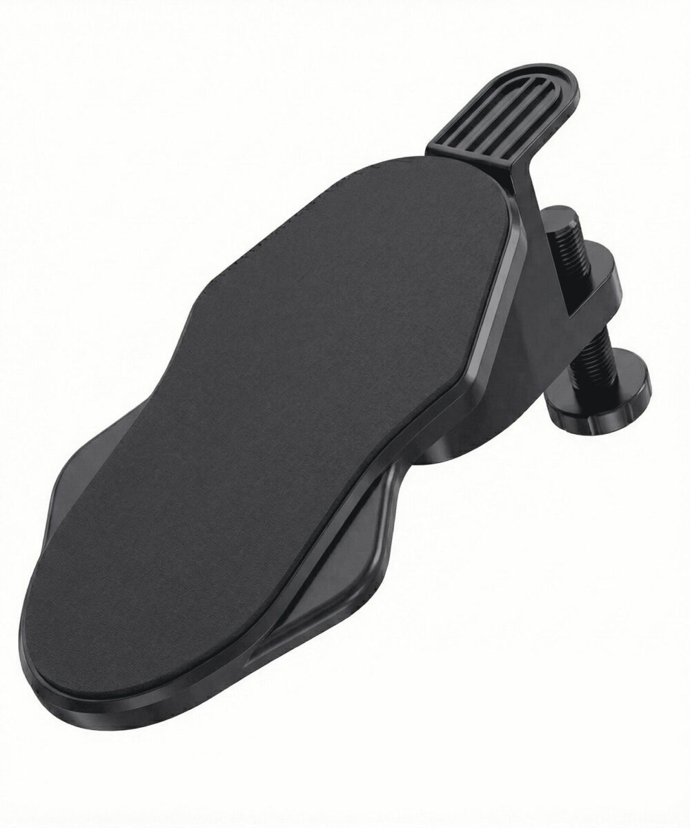 משענת יד ארגונומית למחשב – תומך מרפק מתכווננת מפלסטיק קשיח ועמיד (180°)