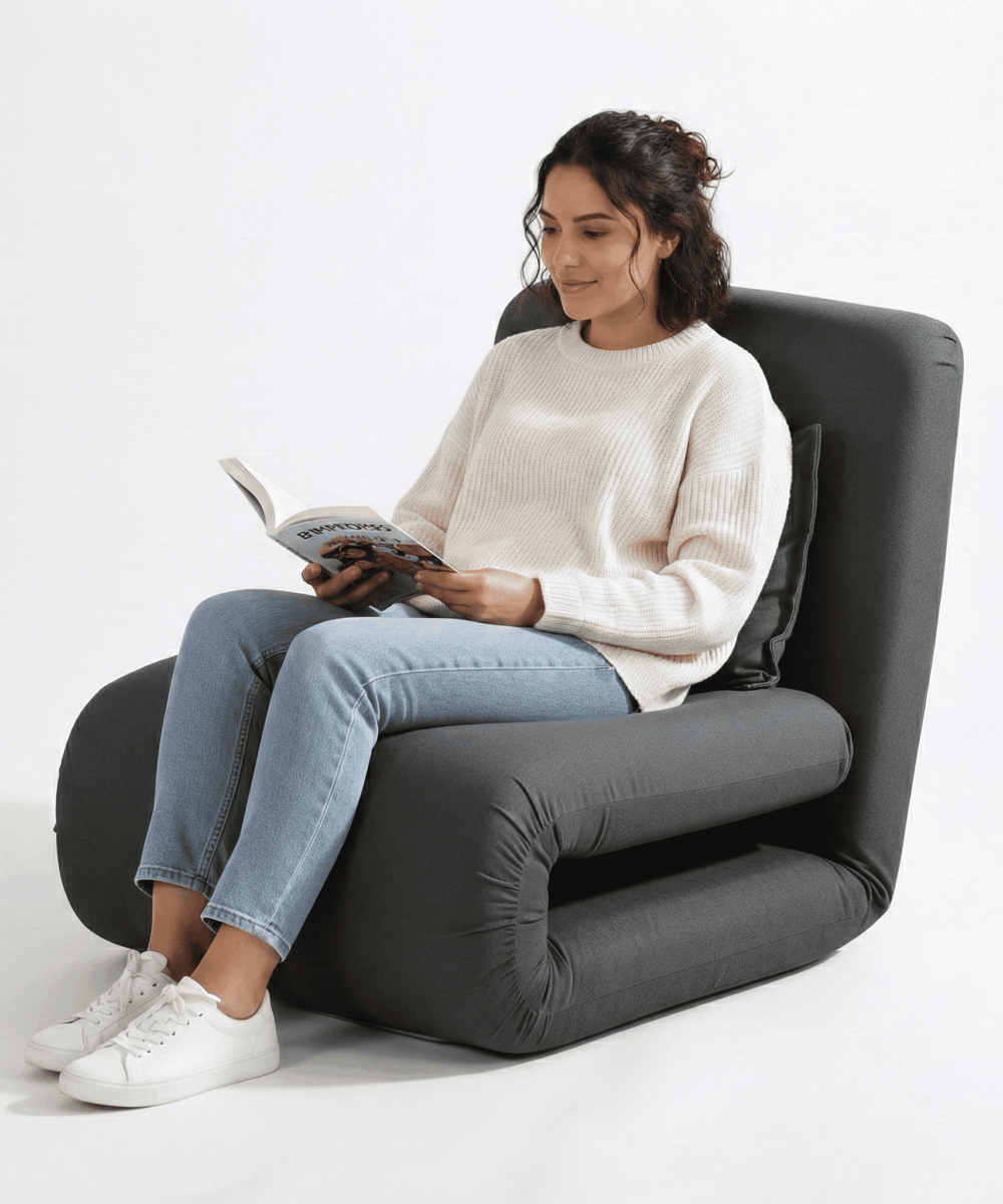 כורסת פוטון פרימיום מתקפלת 3 ב-1: ישיבה, מנוחה ושינה