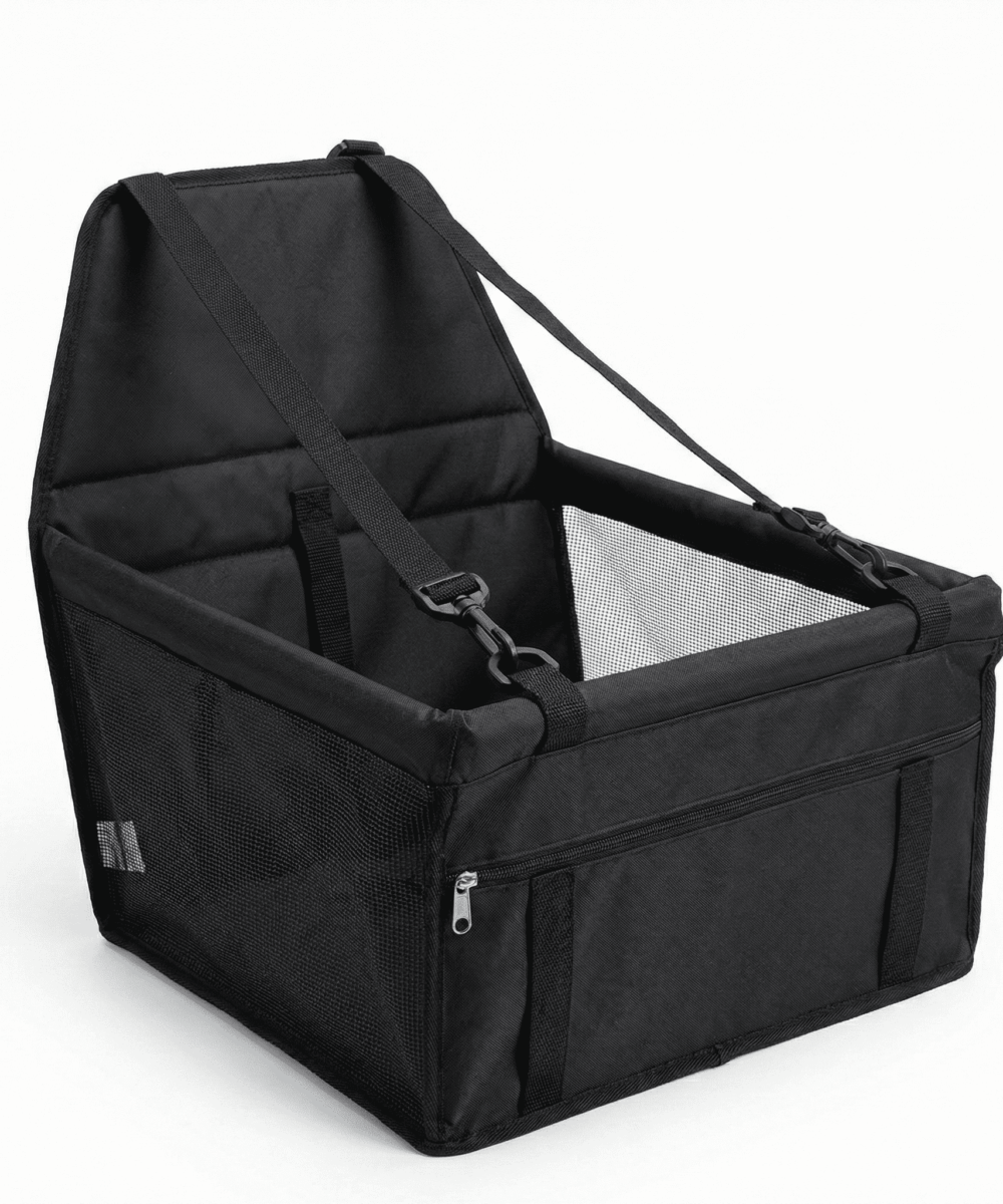 מושב בטיחות לרכב לכלב – מתקפל, מאוורר ועמיד למים