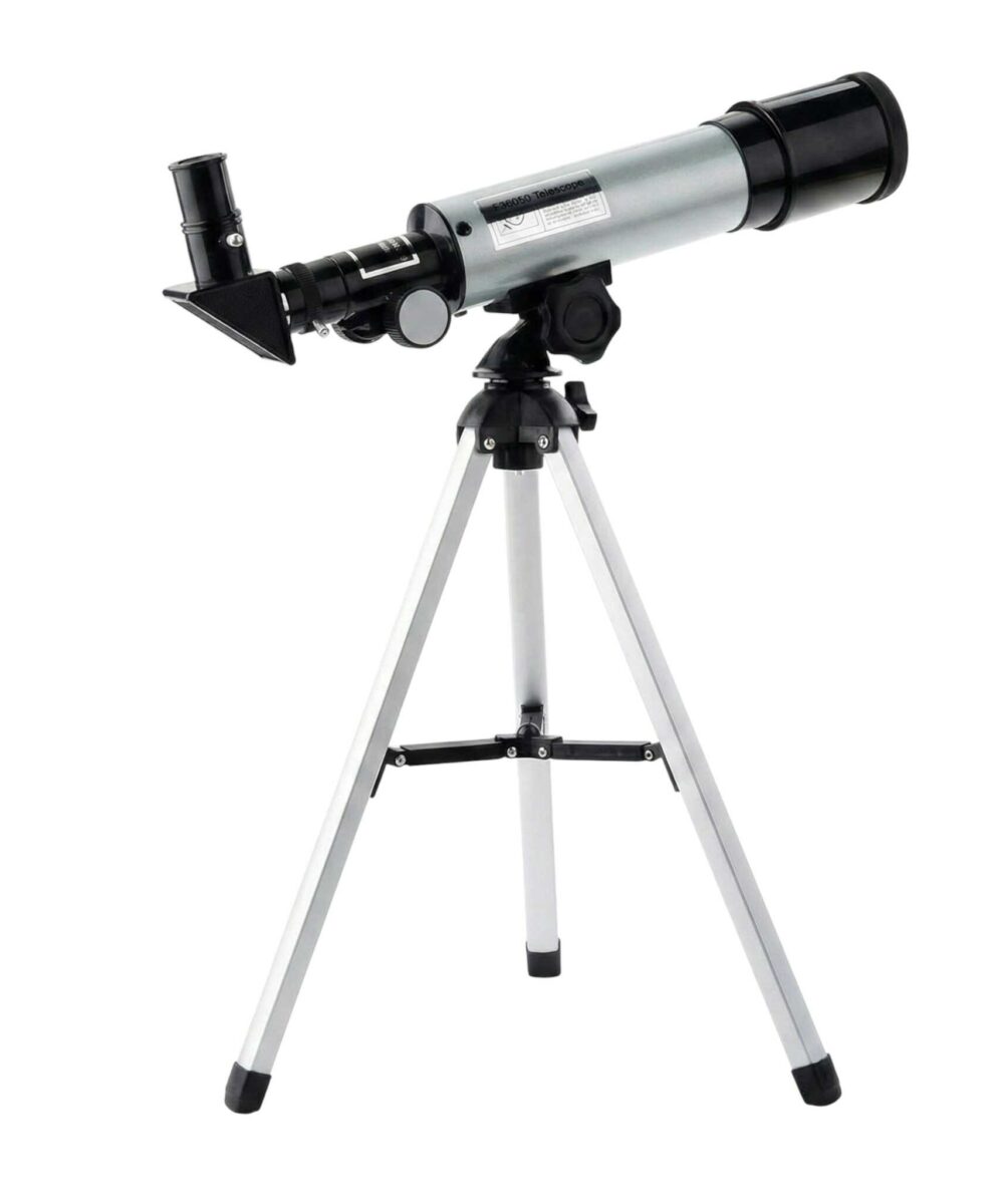 טלסקופ ילדים F36050 – טלסקופ אסטרונומי 50 מ״מ עם חצובה (360 מ״מ) למתחילים