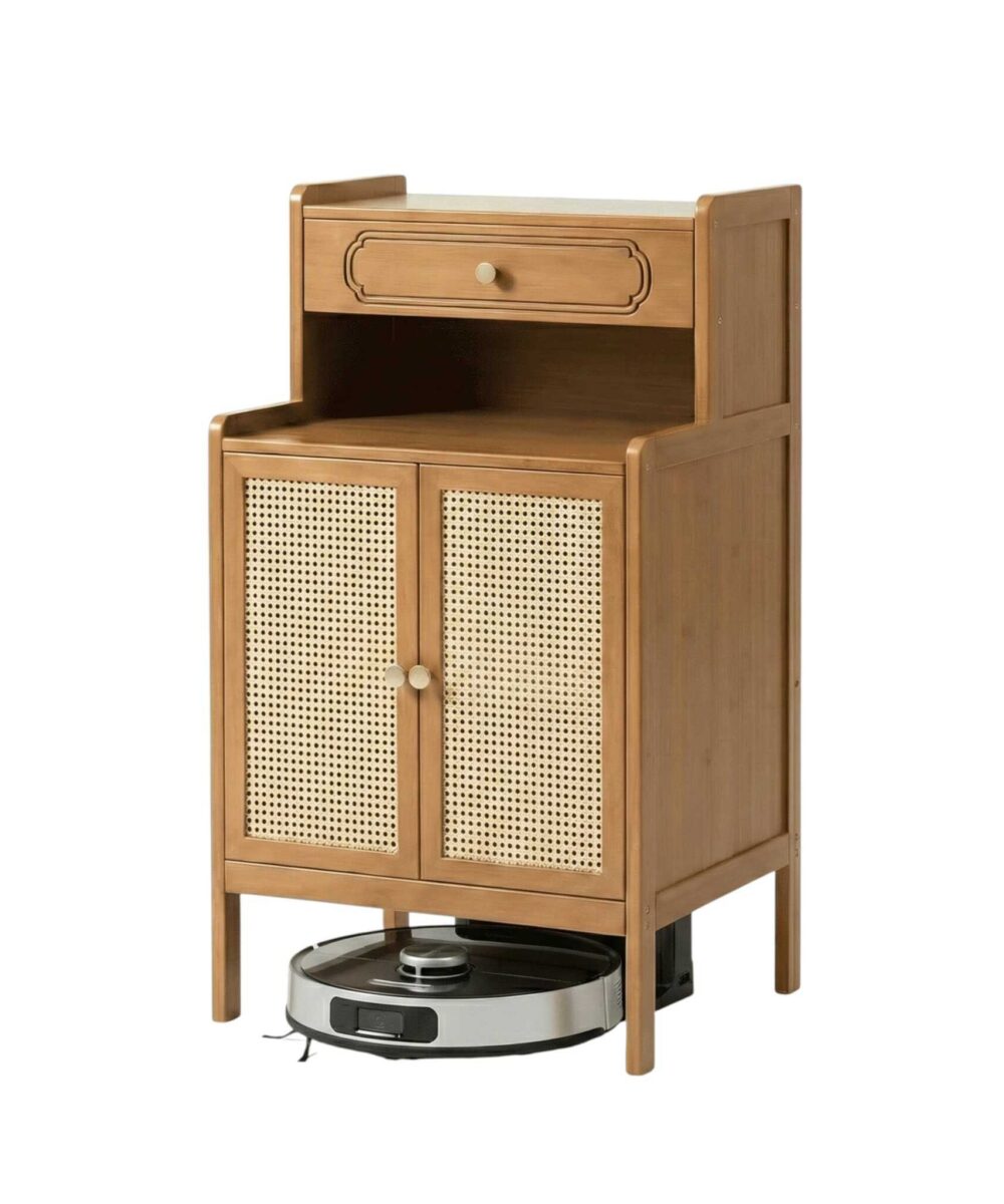 שידת "הרמוני" (Harmony) – ארון אחסון מעוצב למסתור שואב רובוטי - עץ