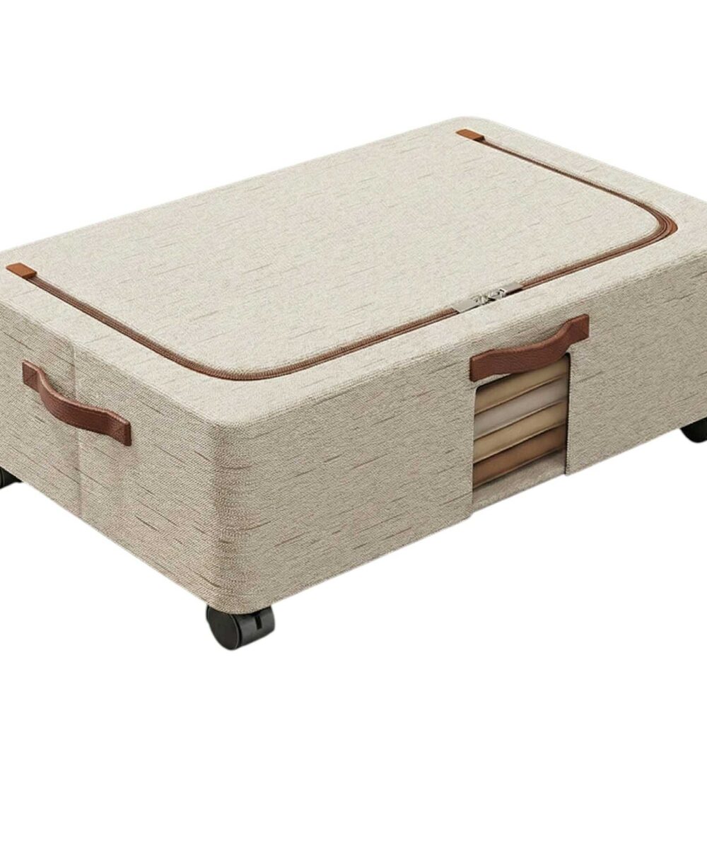 ארגז אחסון נשלף על גלגלים, מתחת למיטה-RollBox