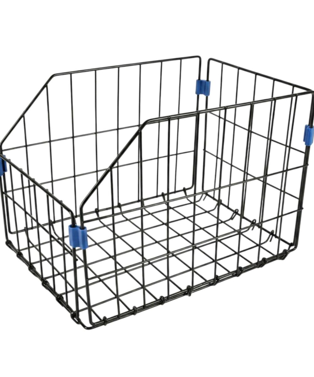 סל רשת אחורי מתקפל לאופניים – פתרון אחסון חכם, חזק וקומפקטי