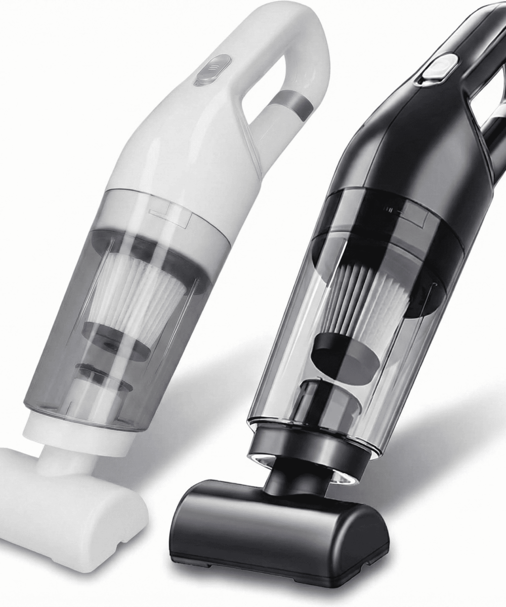 שואב אבק נטען לרכב 120W , עוצמת שאיבה כ-10,000Pa, טעינת USB