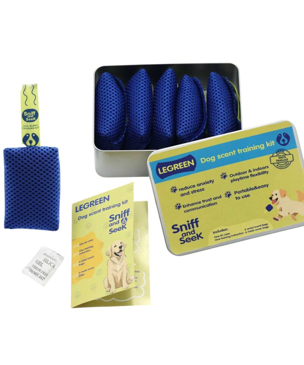 ערכת אימון הרחה טבעית לכלבים Sniff & Seek – משחק העשרה מנטלי