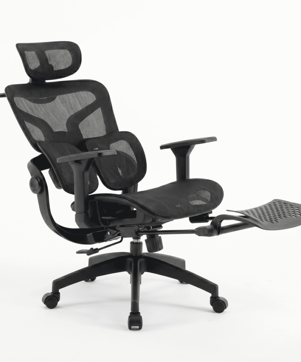 כיסא ארגונומי ALPHA 621 – סטנדרט חדש של נוחות ובריאות - שחור