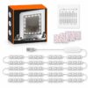 תאורת לד למראת איפור LUMO עם 60 נורות ובקר USB